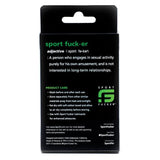 Sport F*cker - Half Pipe Cock Ring (Black) SPF1006 CherryAffairs