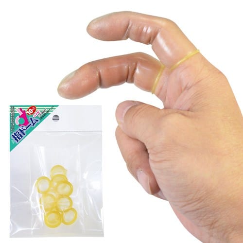 SSI Japan - Finger Sack Dome 10 pieces (Clear) SSI1045 CherryAffairs
