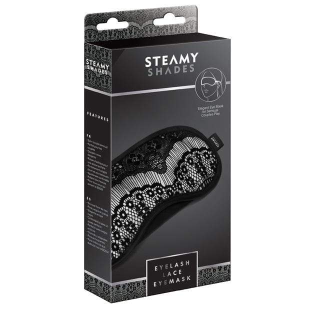 Steamy Shades - Eyelash Lace Eyemask (Black) SMS1001 CherryAffairs
