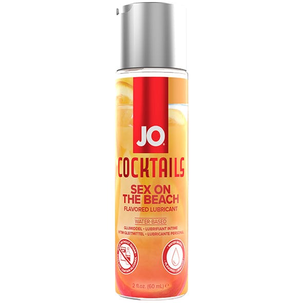 System Jo - Cocktails Water Based Flavored  Lubricant Sex On The Beach 60 ml SJ1182 CherryAffairs
