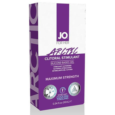 System JO - For Women Arctic Clitoral Stimulant Silicone Gel 10 ml SJ1042 CherryAffairs