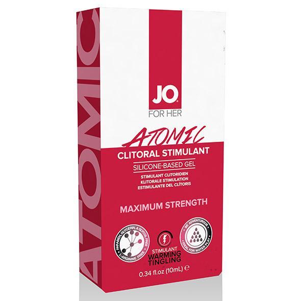 System JO - For Women Atomic Clitoral Stimulant Silicone Gel 10 ml SJ1040 CherryAffairs