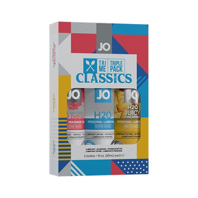 System Jo - Tri Me Triple Pack Classics Lubricants 30ml SJ1178 CherryAffairs