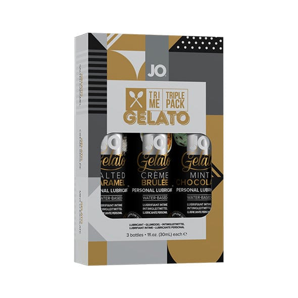 System Jo - Tri Me Triple Pack Gelato Flavored Lubricant 30ml SJ1179 CherryAffairs