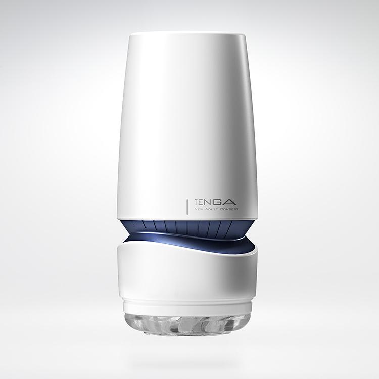 Tenga - Aero Cobalt Ring Masturbator (White) TE1166 CherryAffairs