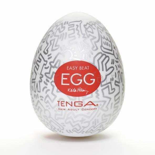Tenga - Masturbator Egg Keith Haring (Party) TE1028 CherryAffairs
