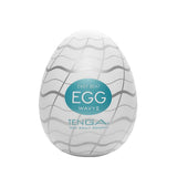 Tenga - Masturbator Egg Wavy II (White) TE1117 CherryAffairs