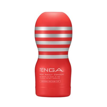 Tenga - New Original Vacuum Cup Masturbator (Red) TE1157 CherryAffairs