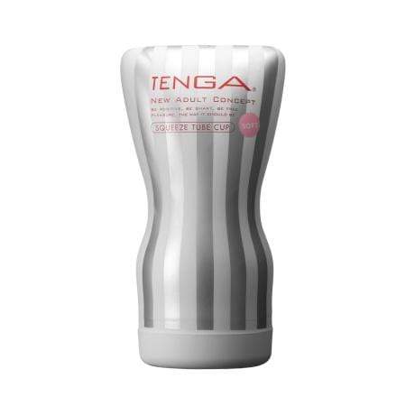 Tenga - New Squeeze Tube Cup Masturbator Soft (White) TE1160 CherryAffairs