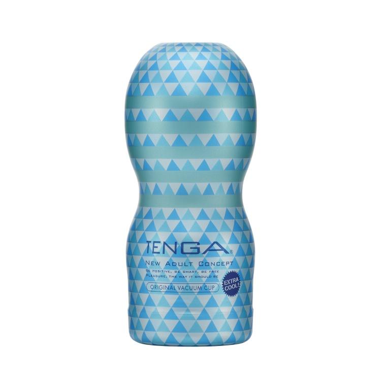 Tenga - Original Vacuum Cup Masturbator Extra Cool (Blue) TE1193 CherryAffairs