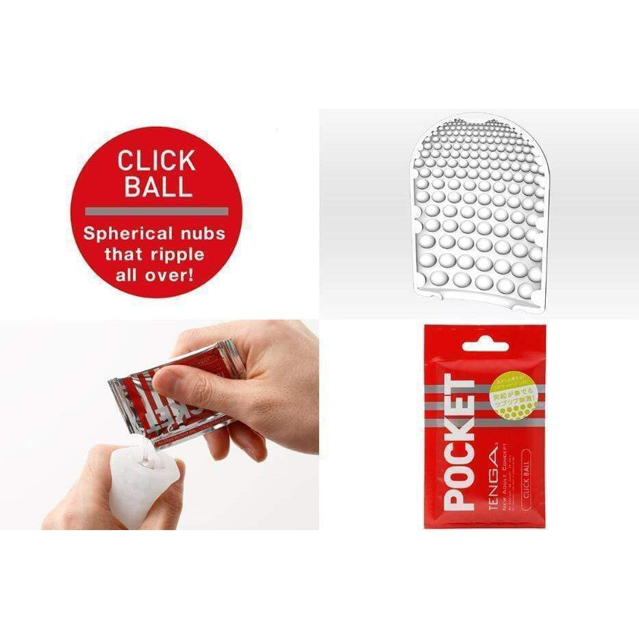 Tenga - Pocket Click Ball Masturbator TE1056 CherryAffairs