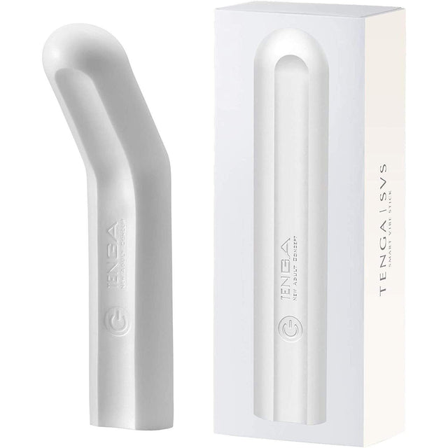 Tenga - SVS Smart Vibe Stick Rechargeable Vibrator (Pearl White) TE1146 CherryAffairs