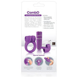 The Screaming O - Charged CombO Rechargeable Better Sex Couples' Kit (Purple) TSO1047 CherryAffairs