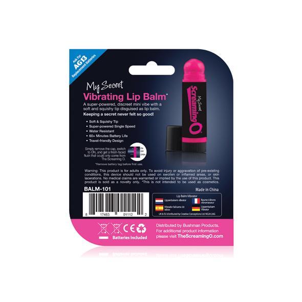 The Screaming O - Discreet Vibrating Lip Balm TSO1009 CherryAffairs