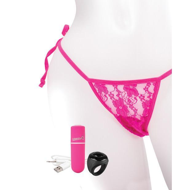 The Screaming O - My Secret Rechargeable Remote Control Panty Vibrator (Pink) TSO1052 CherryAffairs