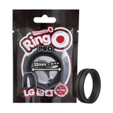 The Screaming O - Ring O Pro Silicone Cock Ring Large (Black)    Silicone Cock Ring (Non Vibration)