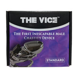 The Vice - Locked In Lust The Vice Chastity Cock Cage Standard (Chrome) OT1176 CherryAffairs