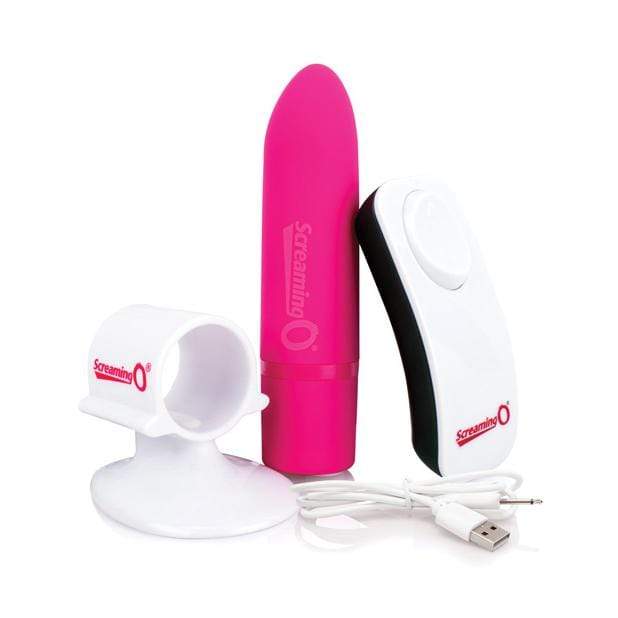 TheScreamingO - Charged Positive Remote Control Vibrator (Pink) TSO1117 CherryAffairs