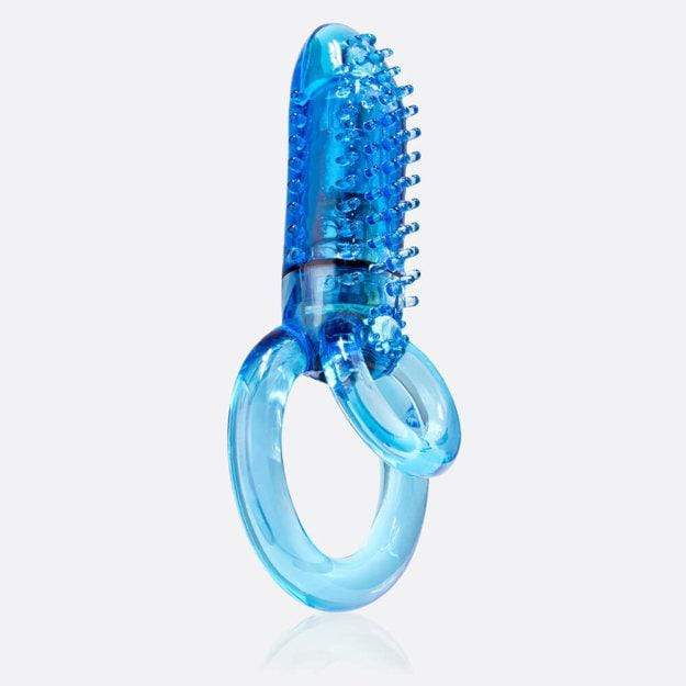 TheScreamingO - Double O 8 Super Powered Vibrating Cock Ring (Blue) TSO1119 CherryAffairs