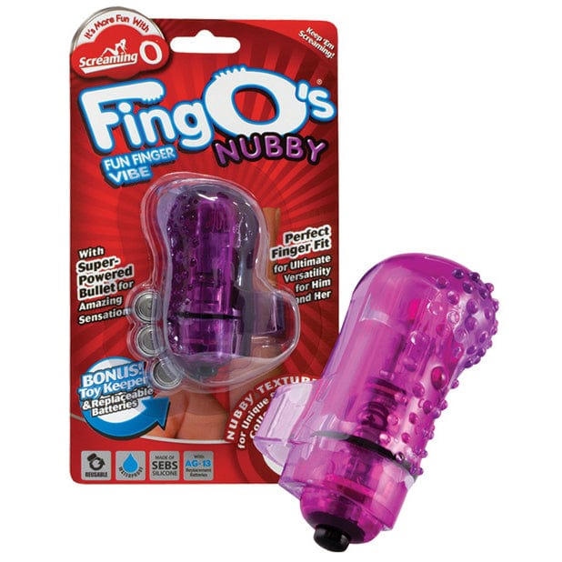 TheScreamingO - Fing Os Nubby Fun Finger Vibrator (Purple) | CherryAffairs CherryAffairs.sg TheScreamingO - Fing Os Nubby Fun Finger Vibrator (Purple) | CherryAffairs CherryAffairs.sg