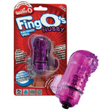 TheScreamingO - Fing Os Nubby Fun Finger Vibrator (Purple) TSO1134 CherryAffairs