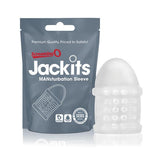 TheScreamingO - Jackits MANsturbation Soft Stroker Sleeve (Clear) TSO1071 CherryAffairs