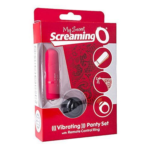 TheScreamingO - My Secret Screaming O Vibrating Panty Set (Red) TSO1088 CherryAffairs