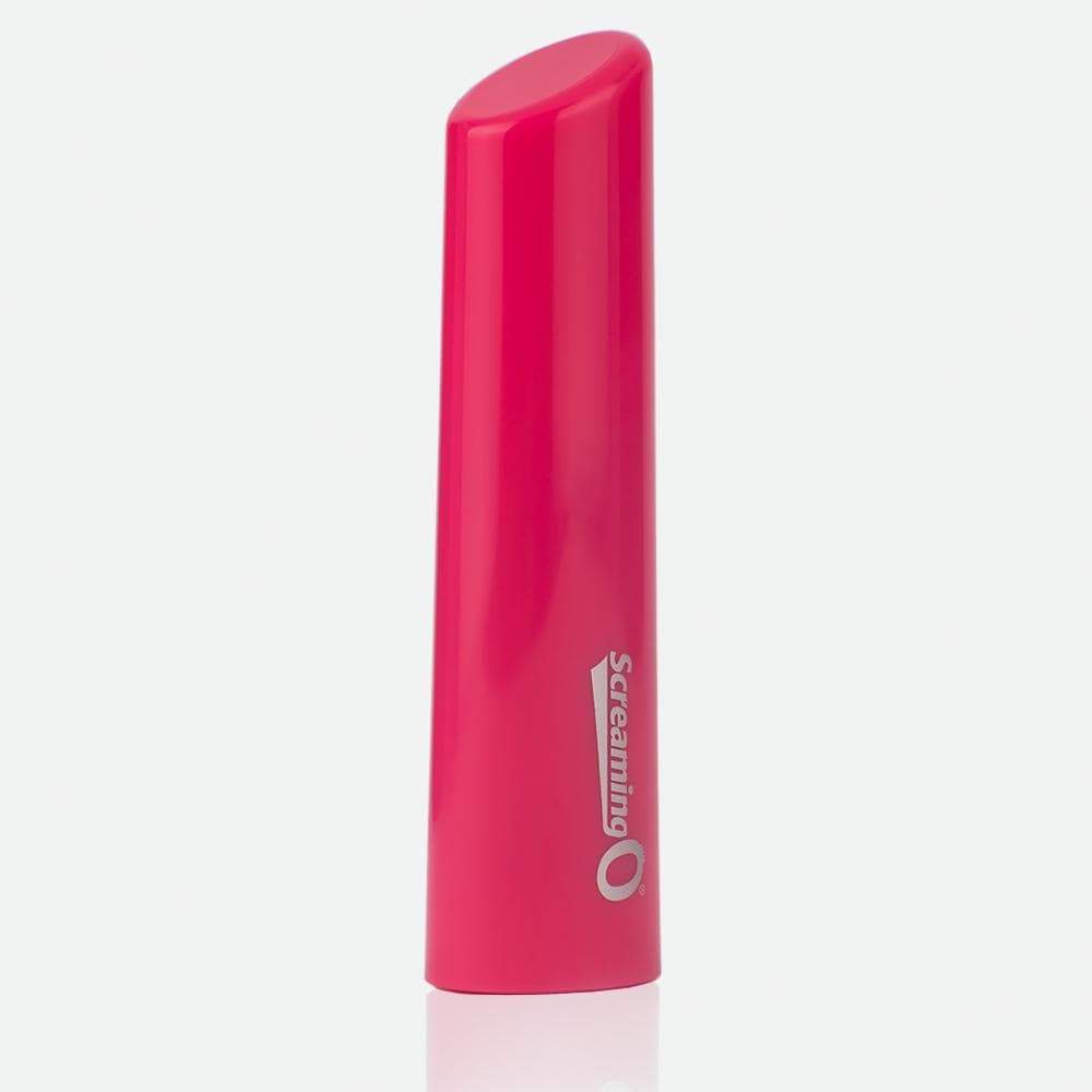 TheScreamingO - Positive Angle Rechargeable Bullet Vibrator (Pink) TSO1112 CherryAffairs