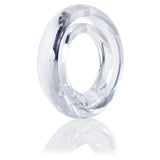 TheScreamingO - RingO2 Rubber Cock Ring with Ball Sling (Clear)    Rubber Cock Ring (Non Vibration)