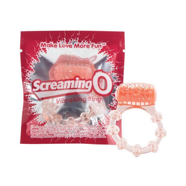 TheScreamingO - Screaming O Vibrating Cock Ring (Orange) TSO1091 CherryAffairs