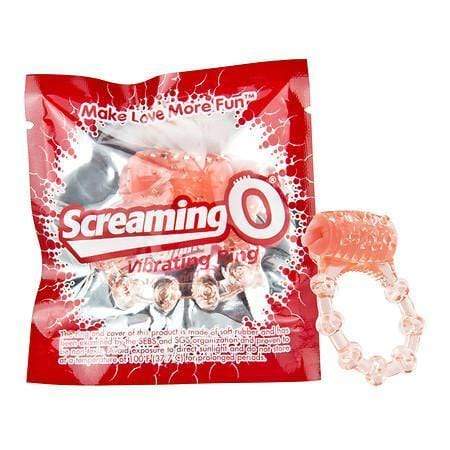 TheScreamingO - Screaming O Vibrating Cock Ring (Orange)    Rubber Cock Ring (Vibration) Non Rechargeable