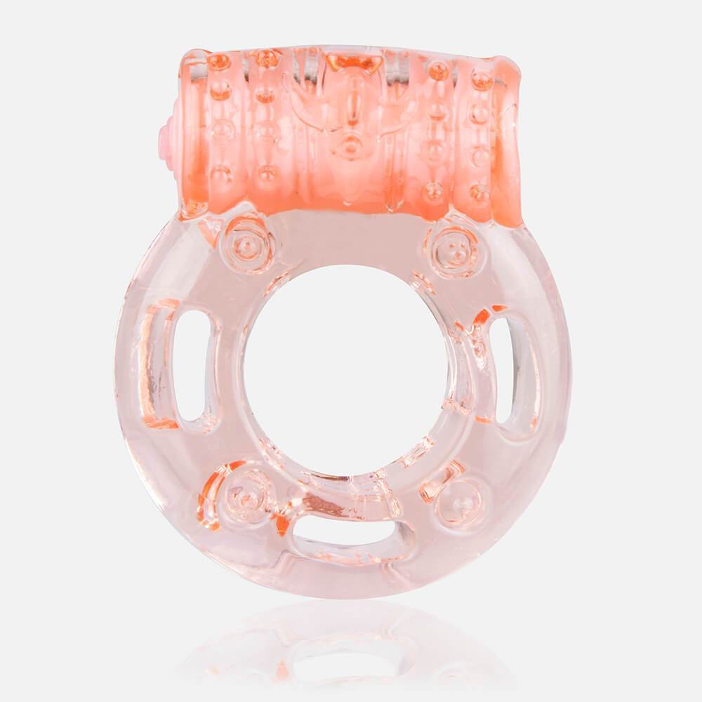 TheScreamingO - The Big O Resuable Ultimate Vibrating Cock Ring (Orange) TSO1127 CherryAffairs