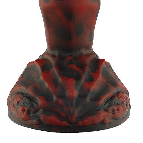 Tomax - Dark Dragon Slim Regular Silicone Dildo (Evil Red)    Non Realistic Dildo w/o suction cup (Non Vibration)