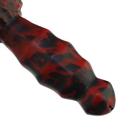 Tomax - Dark Dragon Slim Regular Silicone Dildo (Evil Red)    Non Realistic Dildo w/o suction cup (Non Vibration)