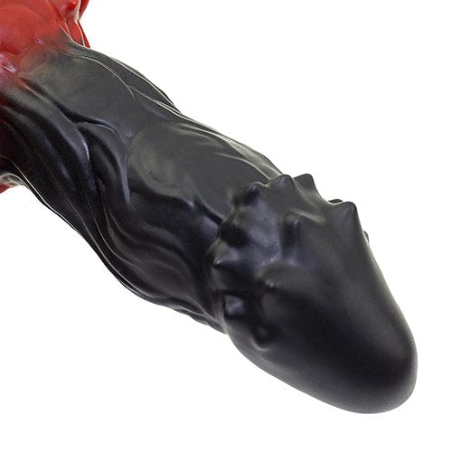 Tomax - Fire Dragon Regular Silicone Dildo (Black) TM1057 CherryAffairs