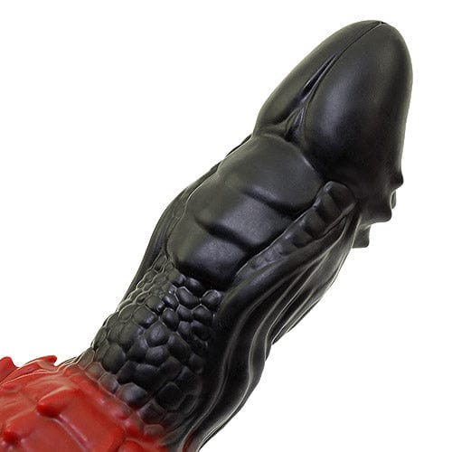 Tomax - Fire Dragon Regular Silicone Dildo (Black) TM1057 CherryAffairs