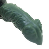 Tomax - Genesis Regular Silicone Dildo (Green)    Non Realistic Dildo w/o suction cup (Non Vibration)