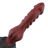 Tomax - Roaring Dragon Regular Silicone Dildo (Wild Red)    Non Realistic Dildo w/o suction cup (Non Vibration)