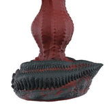 Tomax - Roaring Dragon Regular Silicone Dildo (Wild Red)    Non Realistic Dildo w/o suction cup (Non Vibration)