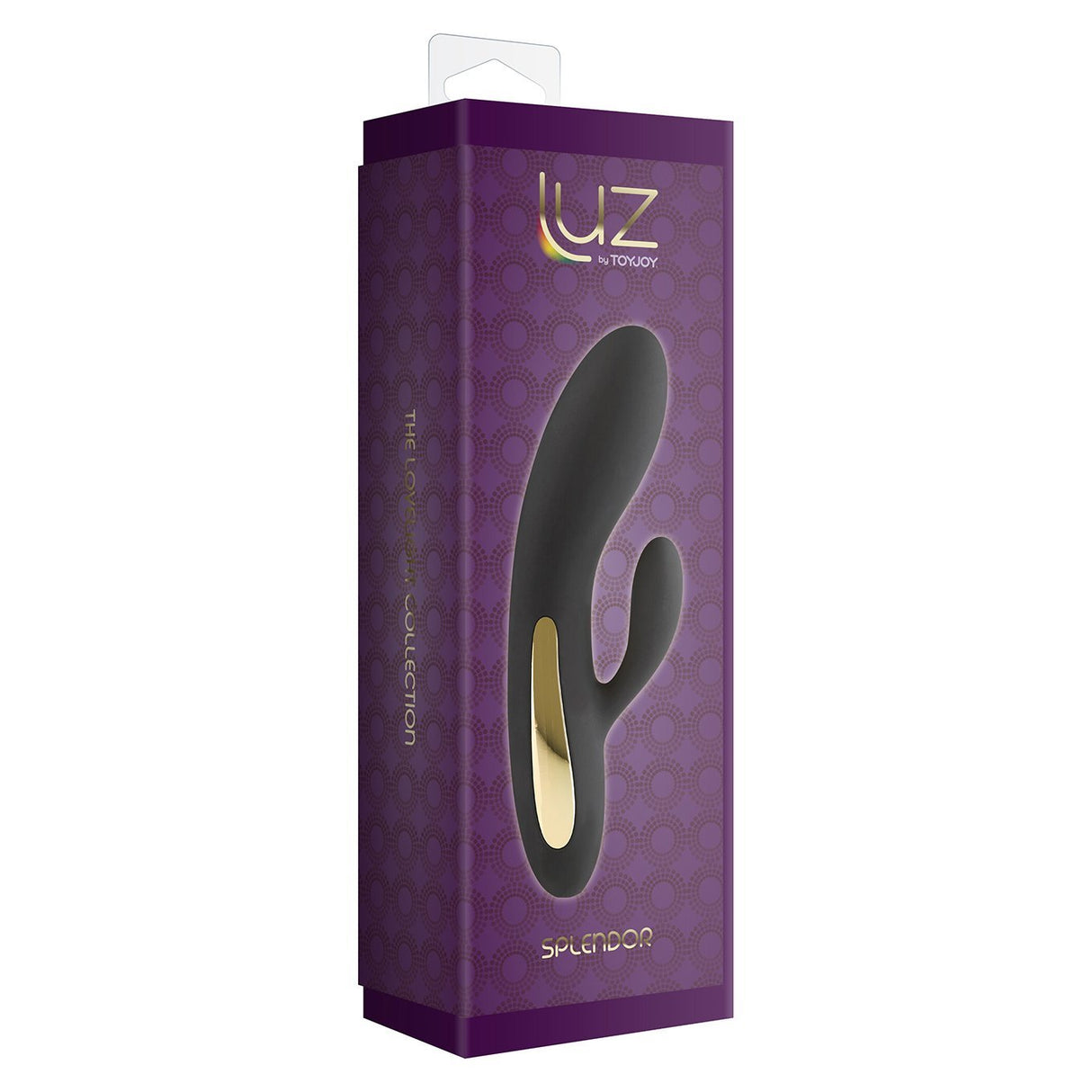 ToyJoy - Luz Splendor Rabbit Vibrator (Black) TJ1039 CherryAffairs