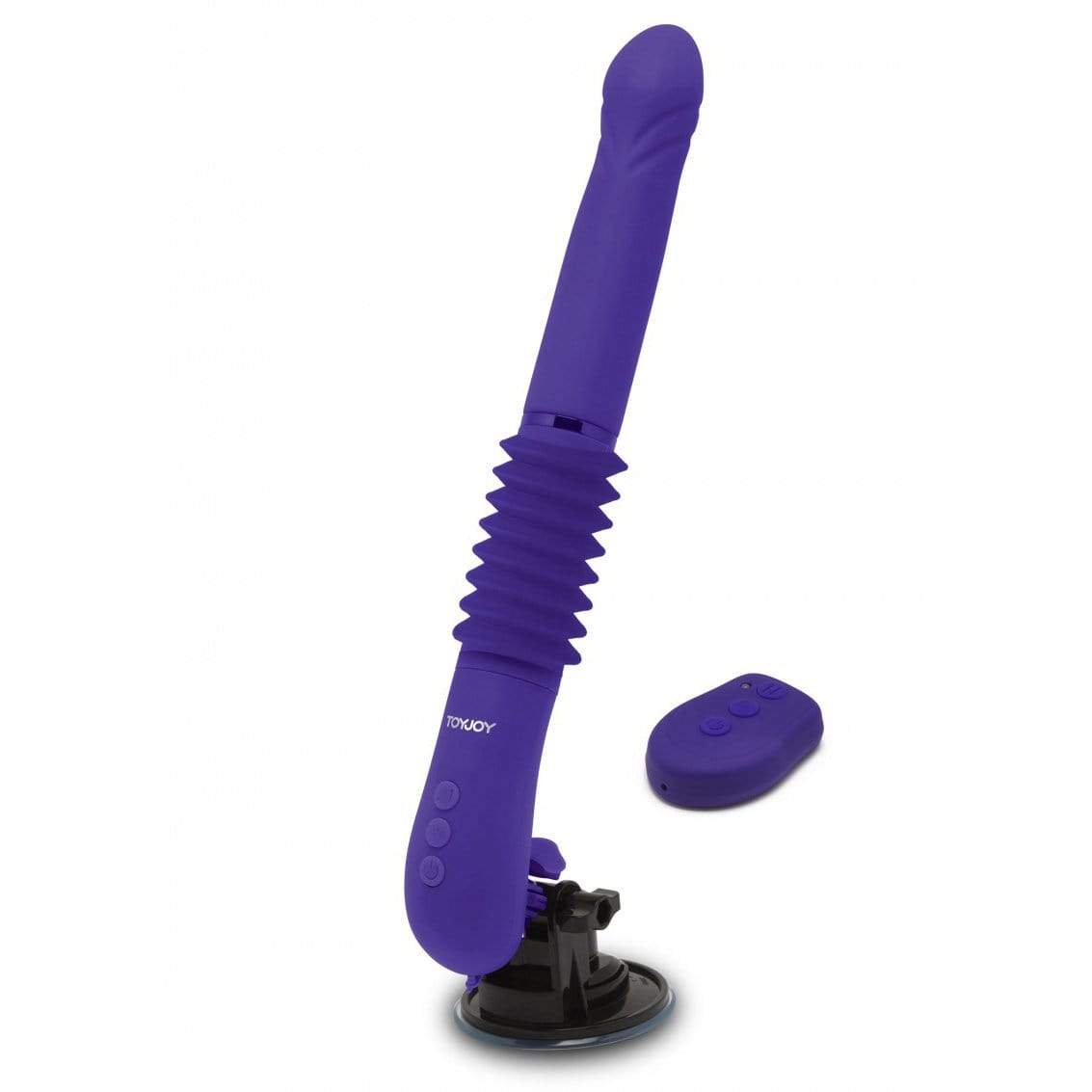 ToyJoy - Magnum Opus Supreme I Thrust in You Thruster Vibrator (Purple) TJ1074 CherryAffairs