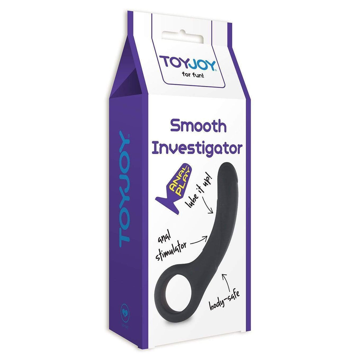 ToyJoy - Smooth Investigator Prostate Massager (Black)    Prostate Massager (Non Vibration)