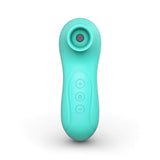 Tracy's Dog - C Cucumber Clitoral Air Stimulator Sucking Vibrator (Tiffany Blue) TRD1013 CherryAffairs