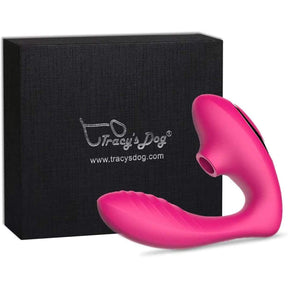 Tracy's Dog -  Clitoral Air Stimulator Vibrator (Pink) TRD1002 CherryAffairs