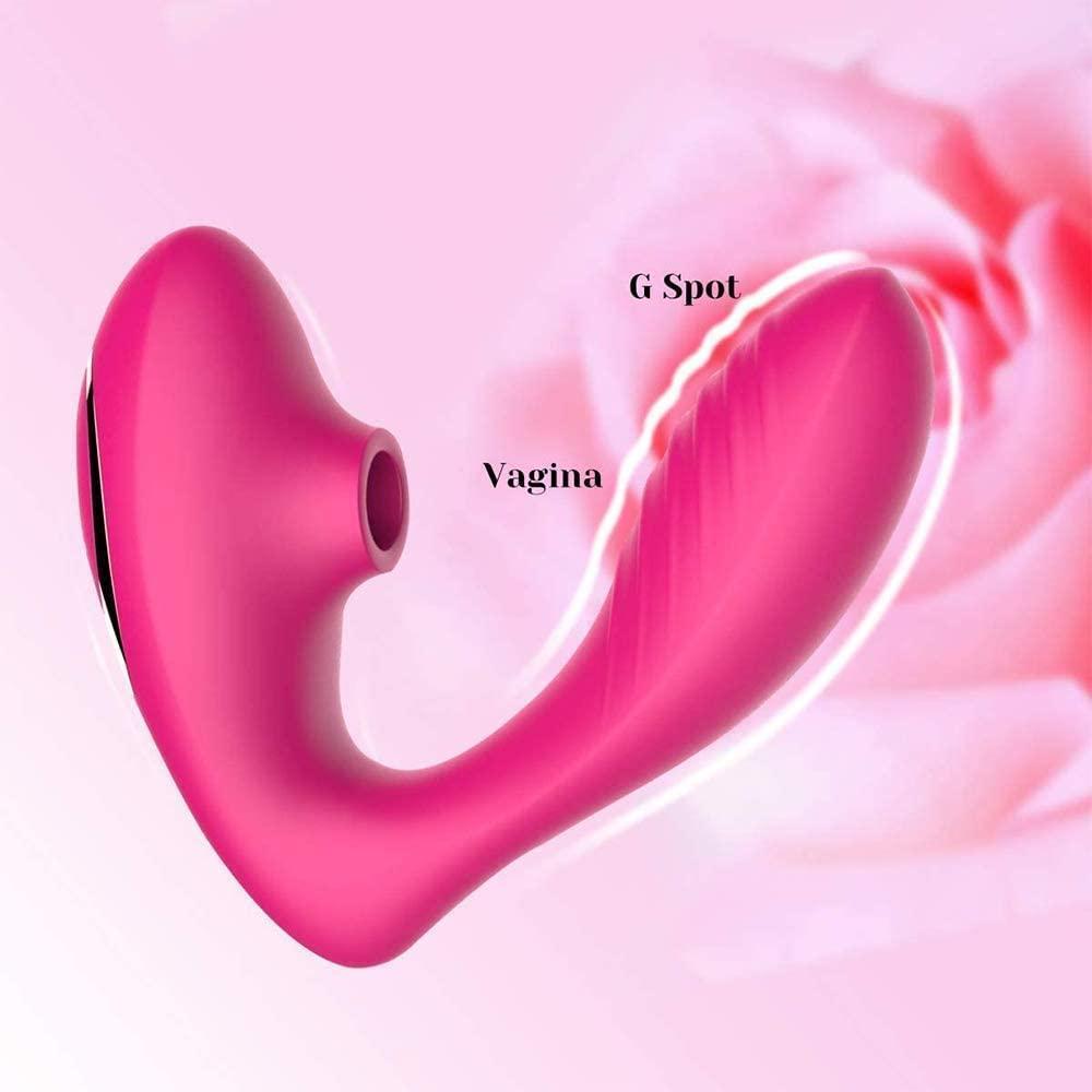 Tracy's Dog -  Clitoral Air Stimulator Vibrator (Pink) TRD1002 CherryAffairs