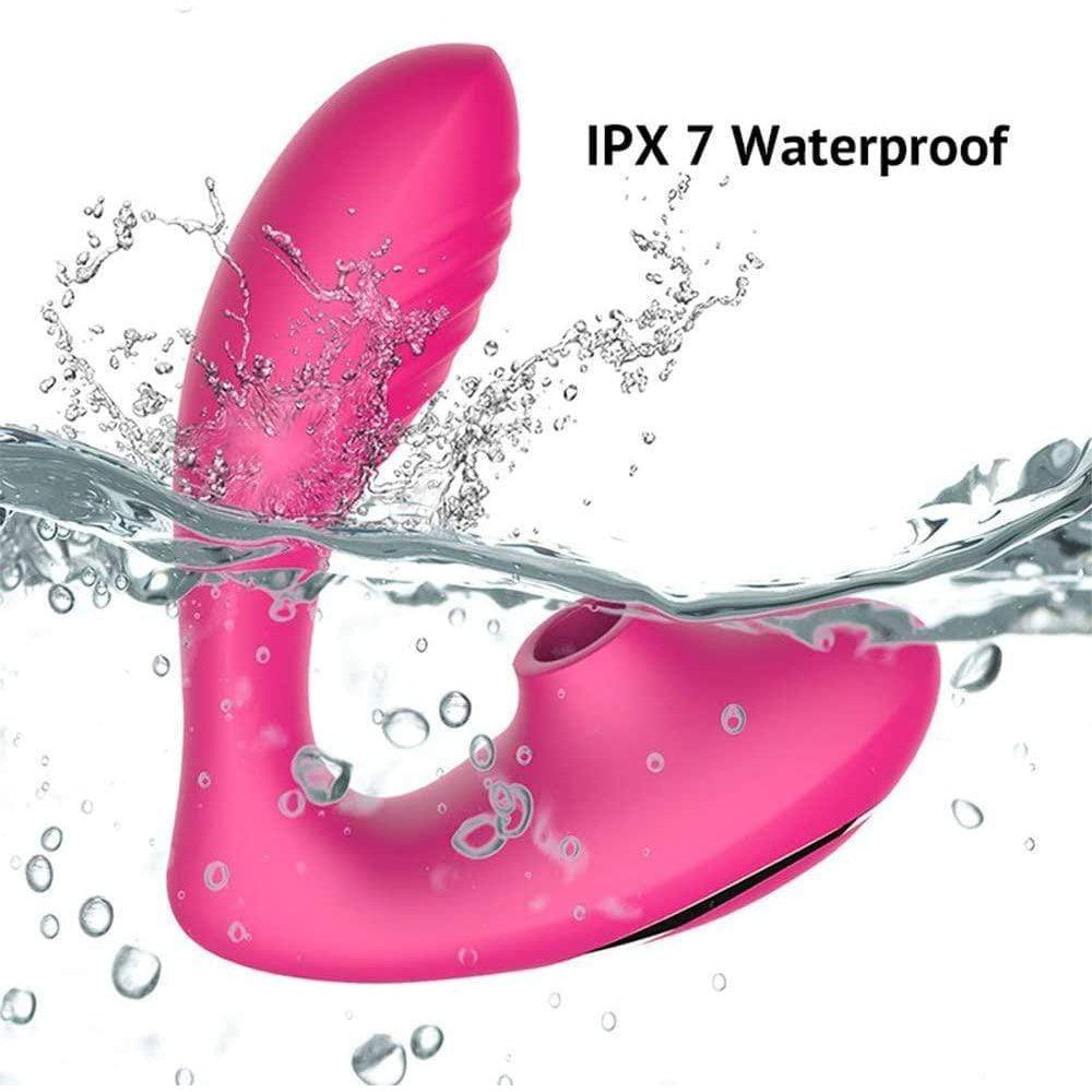 Tracy's Dog -  Clitoral Air Stimulator Vibrator (Pink) TRD1002 CherryAffairs