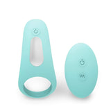 Tracy's Dog - Cocky Remote Control Vibrating Cock Ring (Tiffany Blue) TRD1014 CherryAffairs
