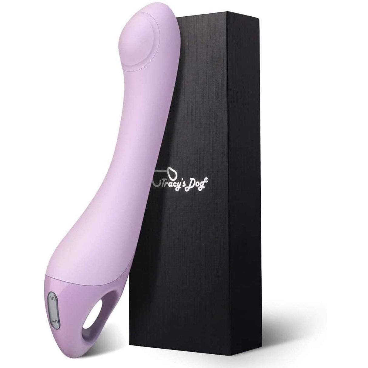 Tracy's Dog - Rechargeable G Spot Vibrator Pulsator (Purple)    G Spot Dildo (Vibration) Rechargeable