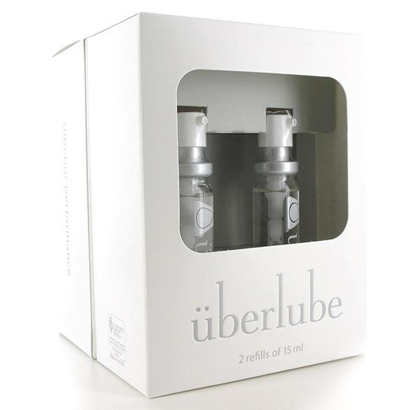 Uberlube - Silicone Lubricant Travel 4 Refills 15ml (Clear) UL1007 CherryAffairs