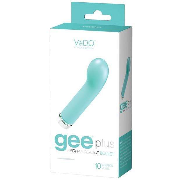 VeDO - Gee Plus Rechargeable G-Spot Vibrator (Tease Me Turquoise) VD1026 CherryAffairs